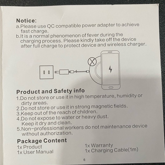 Wireless charger TS06 fast charger - Picture 10 of 10